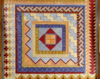 African Sunset Needlepoint Basic Kit