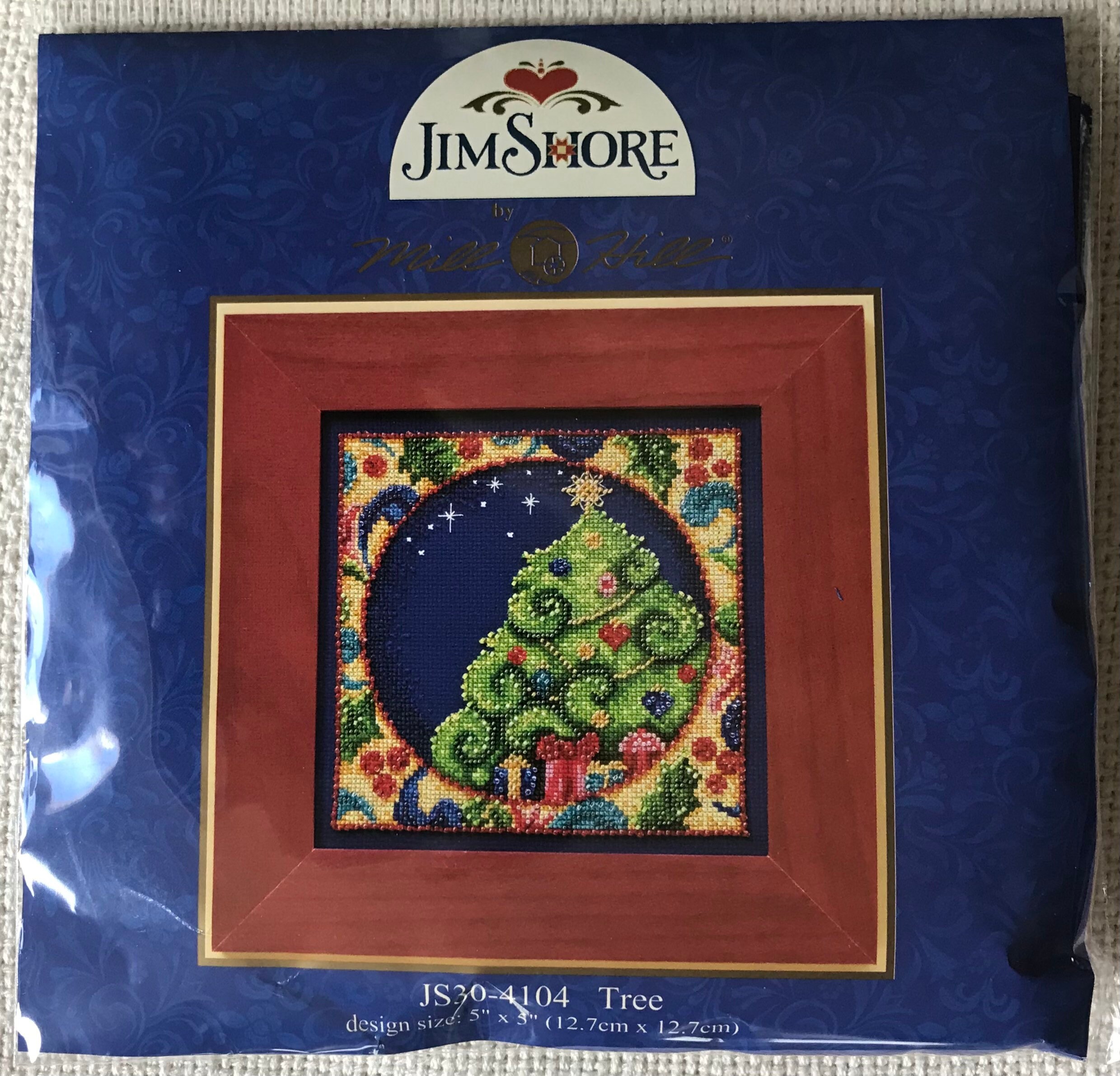 Jim Shore Tree Cross Stitch Complete Kit JS304104