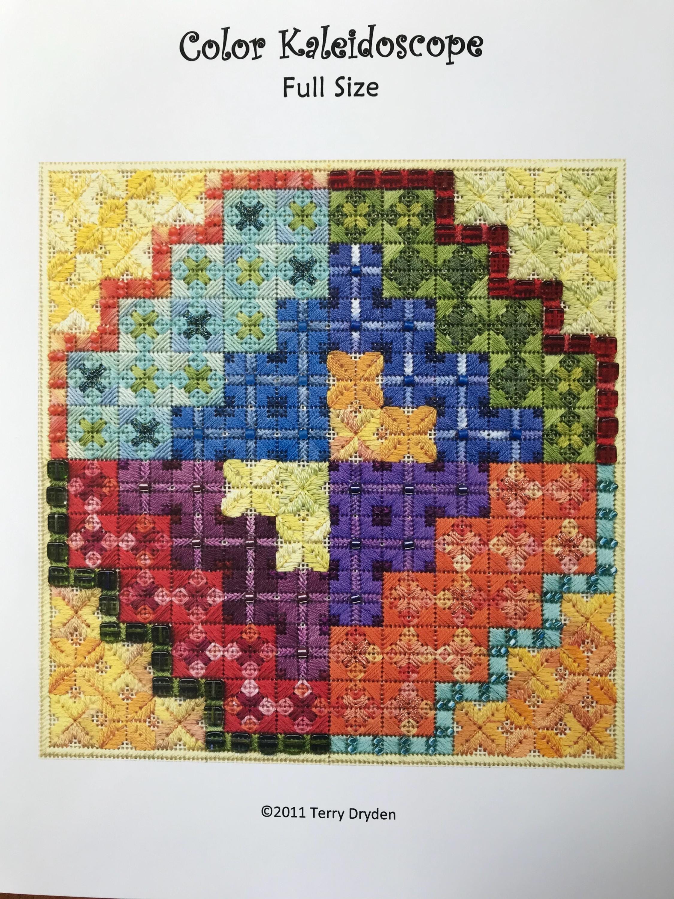 カラー万華鏡幾何学模様ニードルポイント基本キット - Etsy 日本