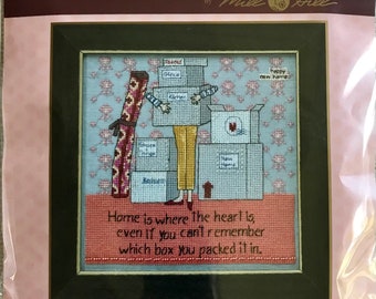 Curly Girl Cross Stitch Complete Kit CG30-1811