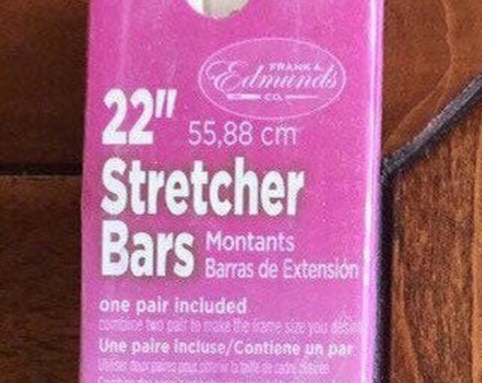 Needlepoint Stretcher Bars - 22 inch Standard Size Stretcher Bars 1 pair