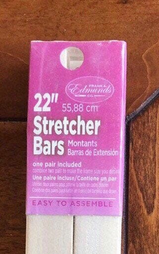 Needlepoint Stretcher Bars - 22 inch Standard Size Stretcher Bars 1 pair