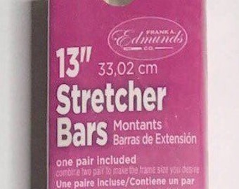 Needlepoint Stretcher Bars - 13" Standard Size Stretcher Bars 1 pair