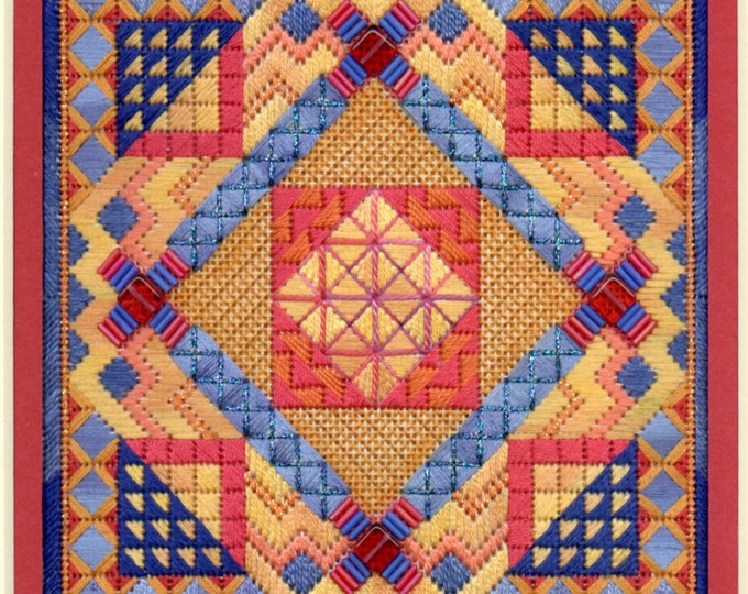 Tiebele Nights BASIC Needlepoint Kit by Terry Dryden