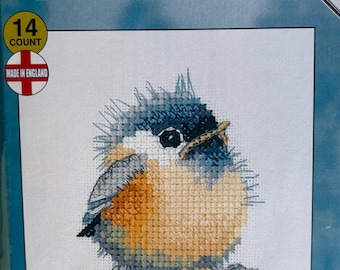 Chickadees Little Friends Cross  Stitch Complete Kit  by Valerie Pfeiffer