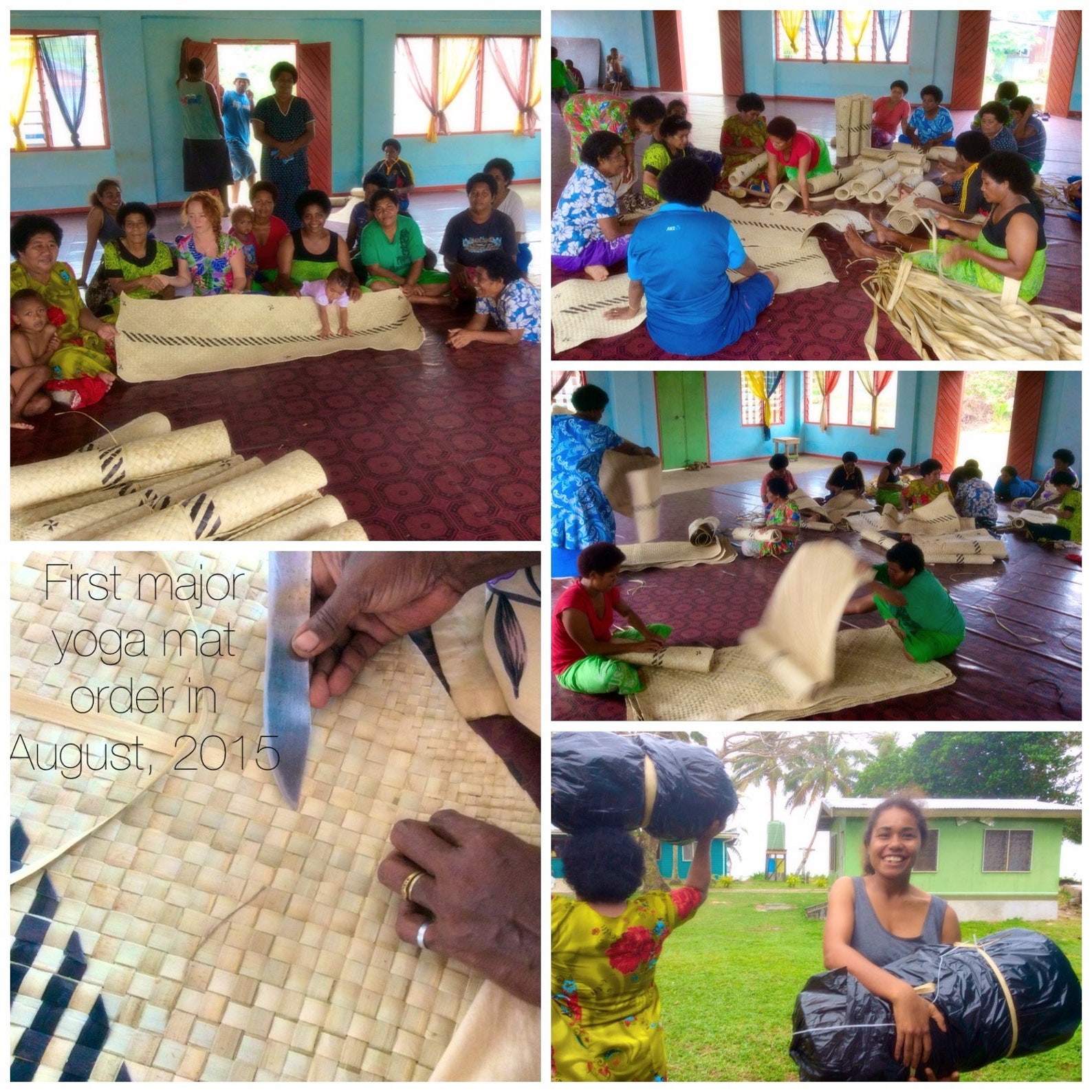 310cm x 215cm. A Fijian voivoi mat Etsy