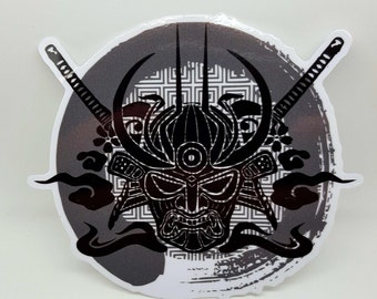 Samurai Enso Circle Sticker - Popular stickers, Agenda stickers, Cool stickers, Decorative Stickers, Notebook Stickers, Computer Stickers