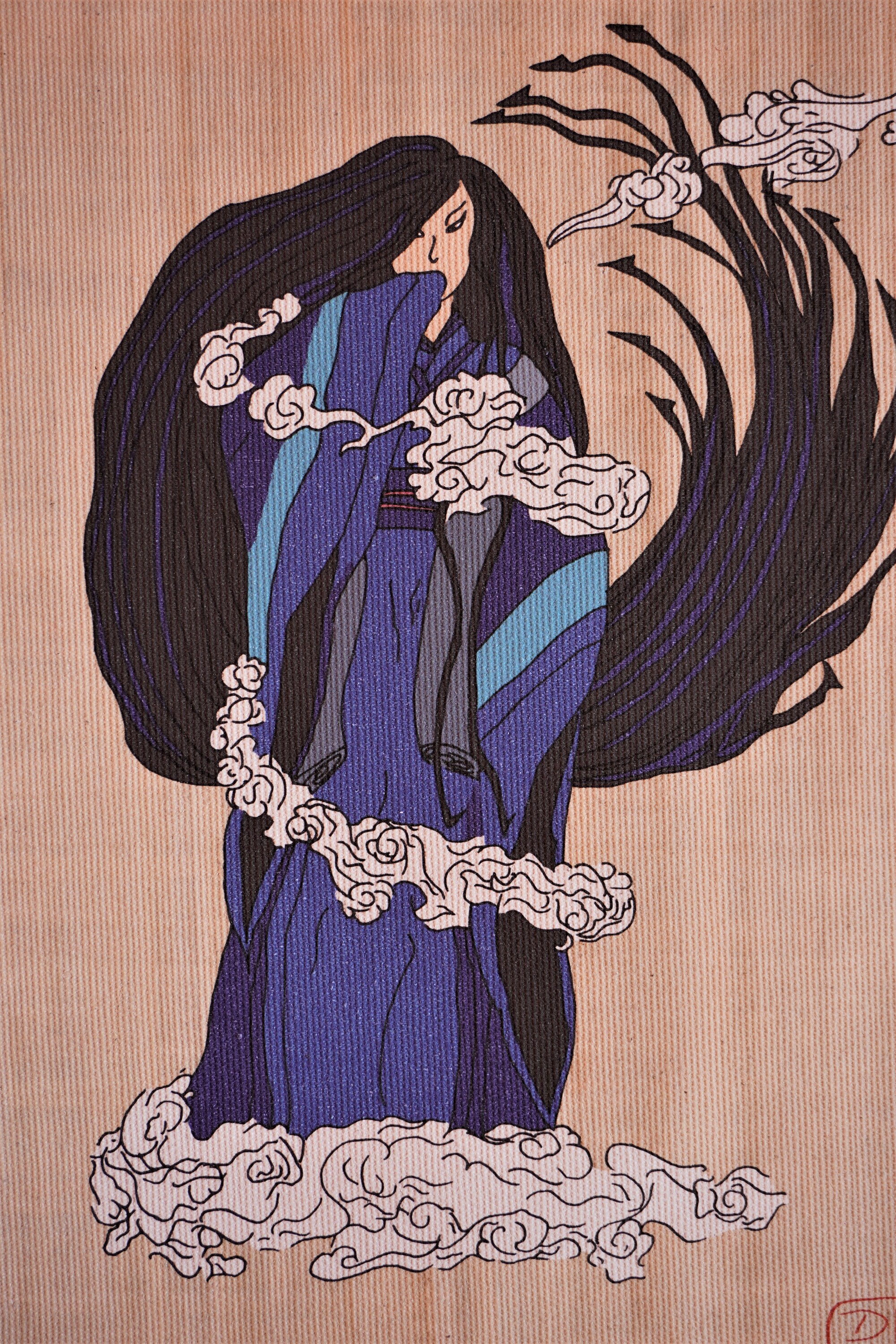 【完売】  Japan Art, Art Print Japanese Woodblock, Moku Hanga 絵画