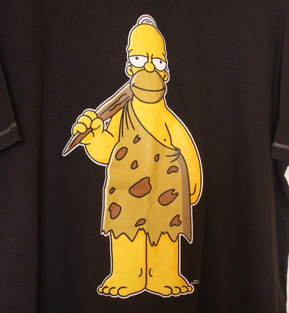 Homer Simpson Black Tee Shirt Funny Shirt The Simpsons T Shirt | Etsy