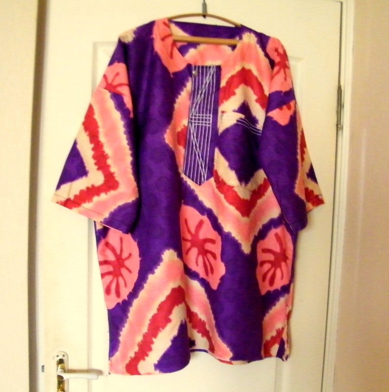 pink dashiki