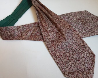 Vintage paisley-stropdas: herenstropdas mod.