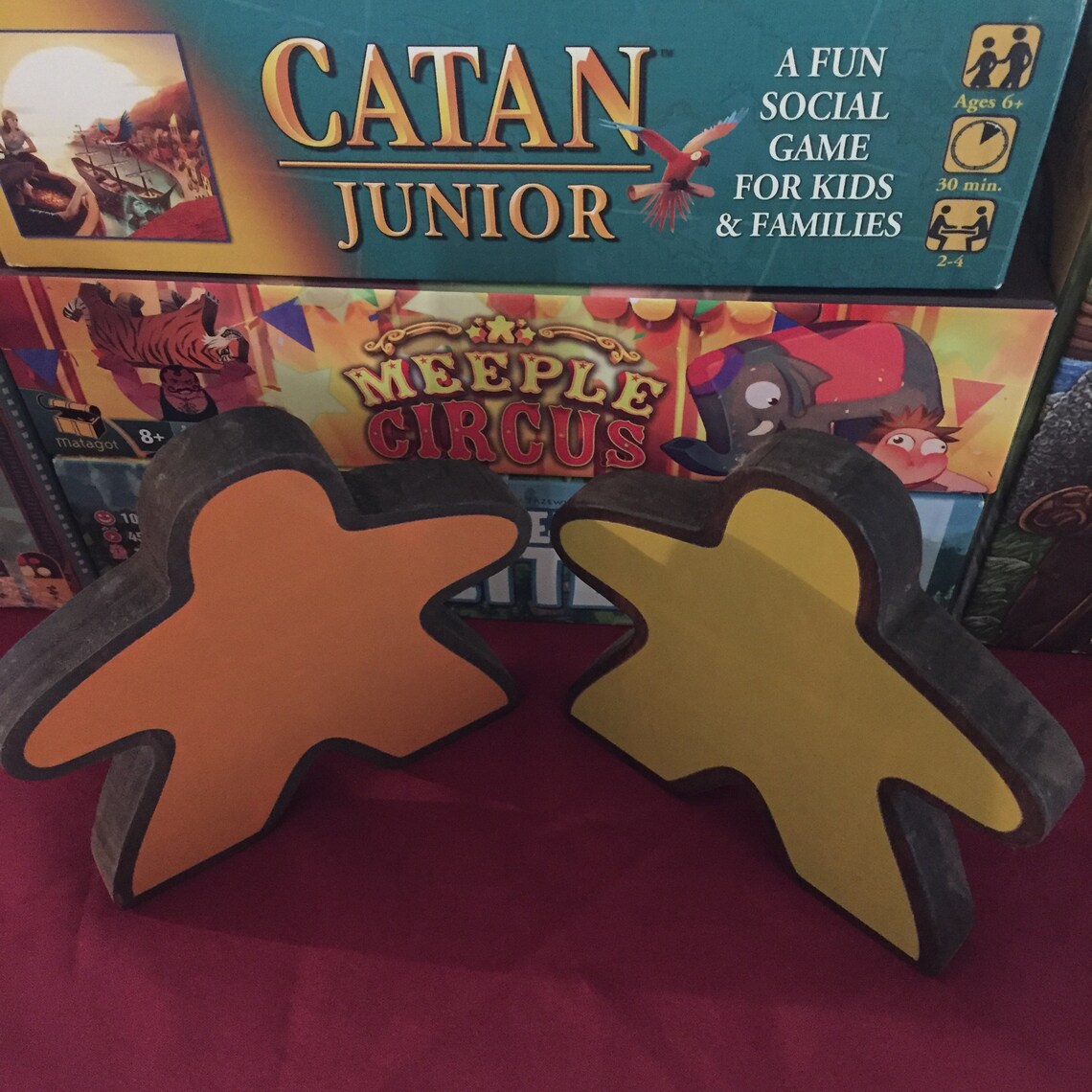 Custom Wooden Meeple Etsy