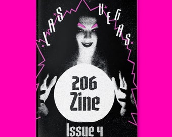 206 Zine Issue 4 Las Vegas Roller Skating Zine Malcriada Media