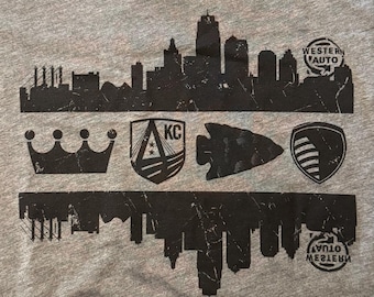 Kansas City 3 sport city scape grey