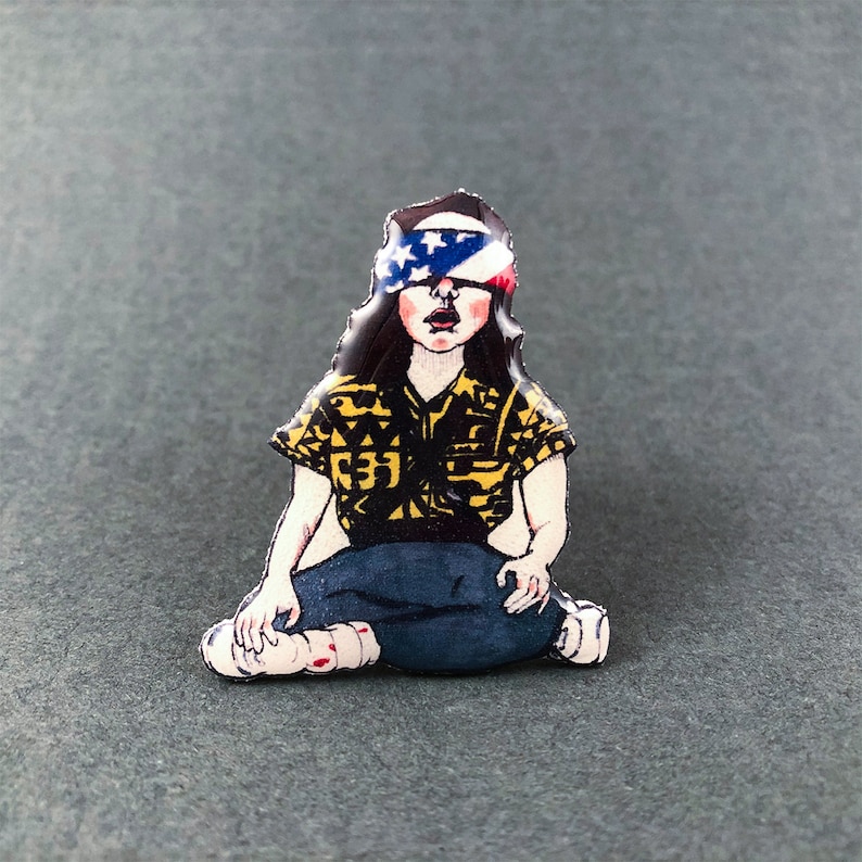 Eleven Pin Stranger Things Eleven Pin - Etsy