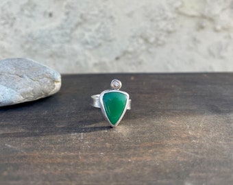 Triangle Utah Variscite North Star Ring