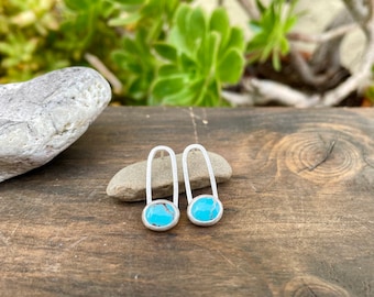 Egyptian Turquoise Paperclip Posts