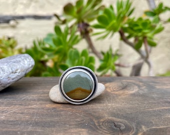 Landscape Jasper Ring 1