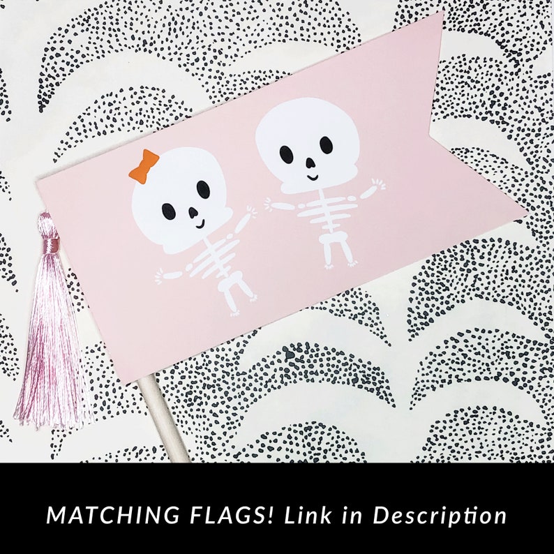 Cute Halloween Skeleton Printable Set of 4 Skeleton Designs | Etsy