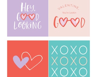 Small Valentine's Day Signs, Valentines, Valentine Printables, Galentine's Day, Valentine's Day Decor, Valentine's Day Printables, Galentine