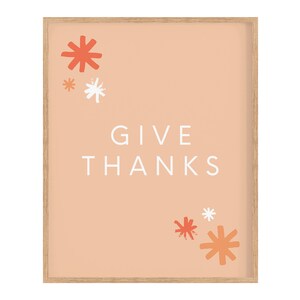 Thanksgiving Printable Wall Art, Set of 5 Fall Designs, Thankful Sign ...