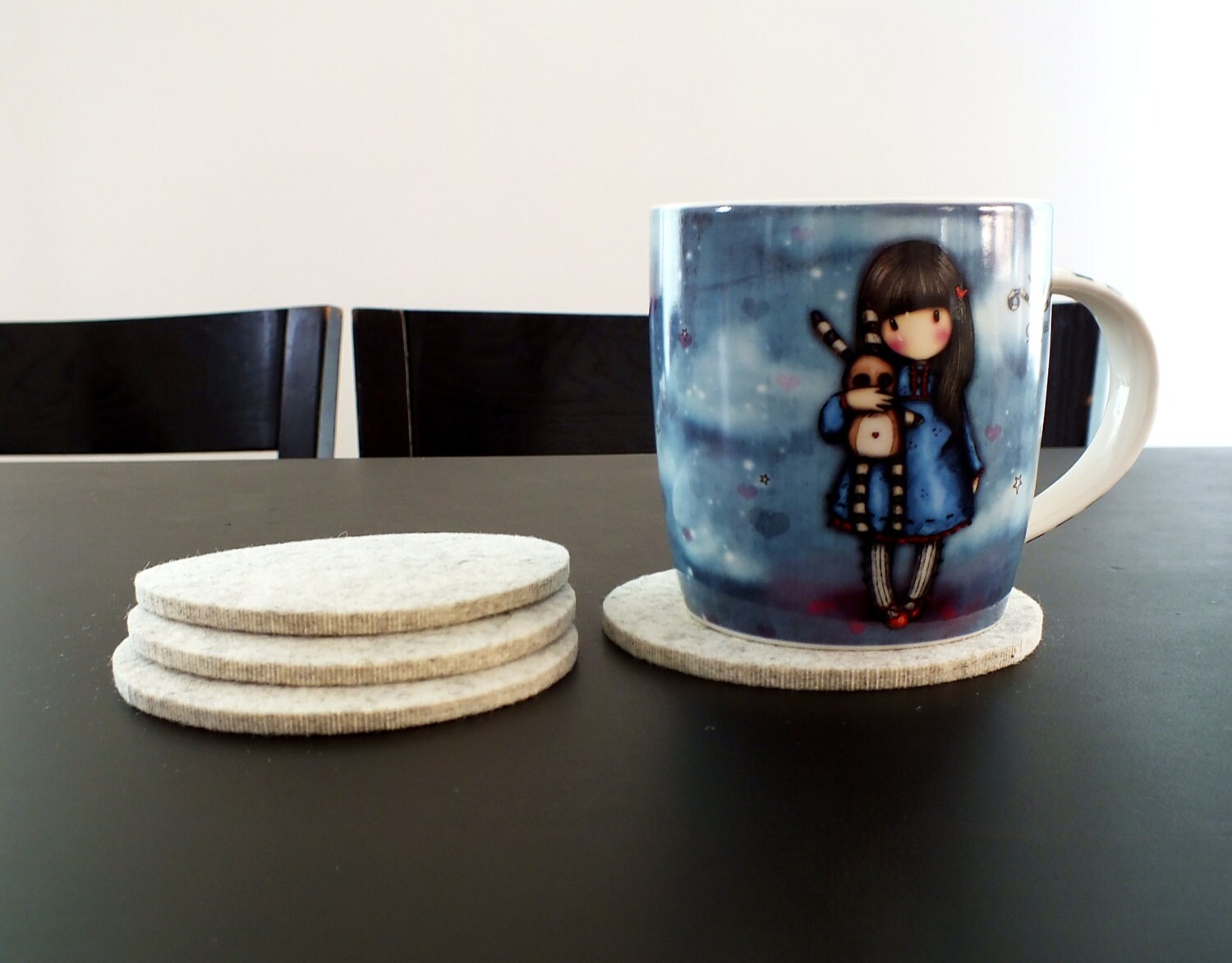 Beige - Handmade Cotton Coasters (Set of 2) 71 main image 1