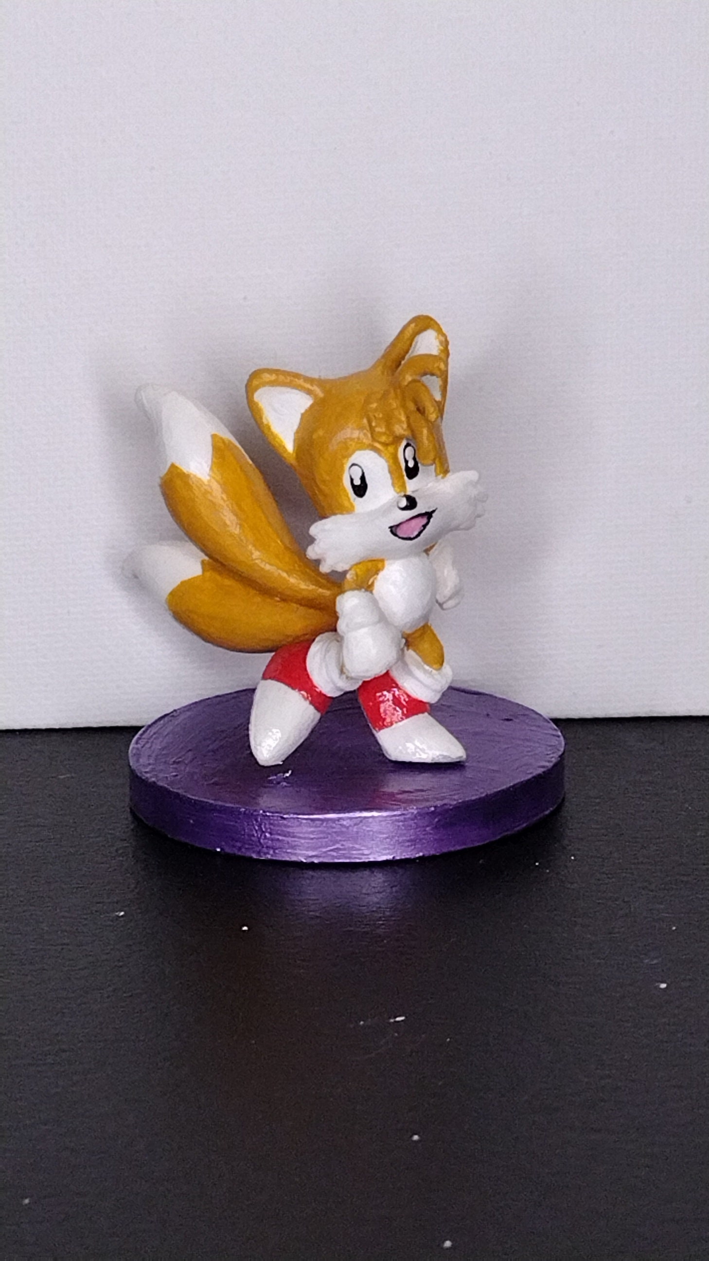 SEGA TOMY 25th Anniversary Classic Sonic Figure Toy Lot 3” Sonic Tails  Knuckles