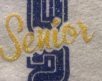 2027/2028 SENIOR Iron On Decal FREE GIFT  while supplies last