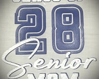 Parent of 2027 Senior Iron-On Decal: Custom available