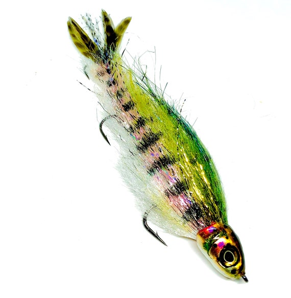 Finger Bling Fly Fingerling Fly Fishing or Spin Rod Lure by Drop Jaw Flies  