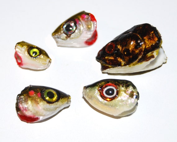 Fall Special -- DIY Variety Pack of Fish Heads for Fly Fishing Flies or  Spin Rod Lures by Drop Jaw