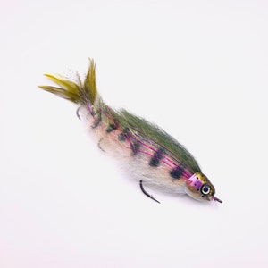 Baby Rainbow Trout Fly -- Articulated Fly Fishing or Spin Rod Lure by Drop Jaw Flies - Etsy Baby Rainbow Trout Fly -- Articulated Fly Fishing or Spin Rod Lure by Drop Jaw Flies - Etsy