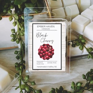 Kirschblüten Wachs schmilzt | Stark duftendes Kerzenwachs | Fruchtiger Raumduft Kirsche | Handmade Wax Melt, in Kanada hergestellt, Wachs schmelzen für Stövchen