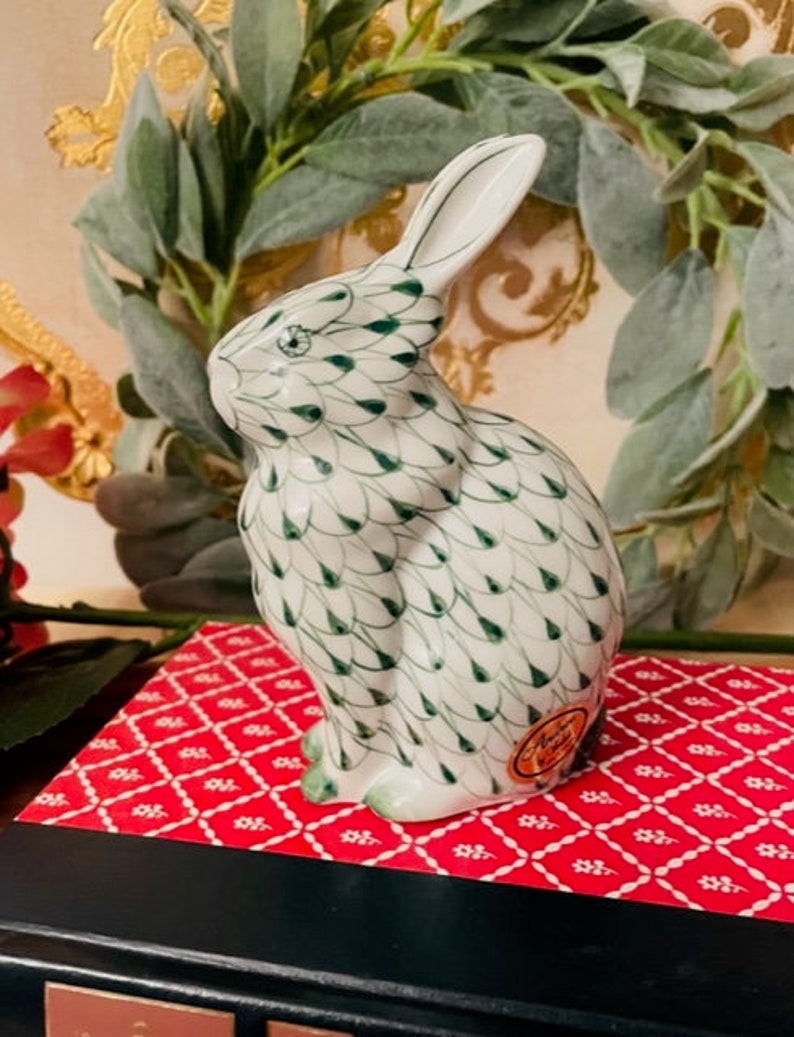 Fishnet Rabbit Andrea by Sadek Fishnet Figurine Fishnet Animal - Etsy