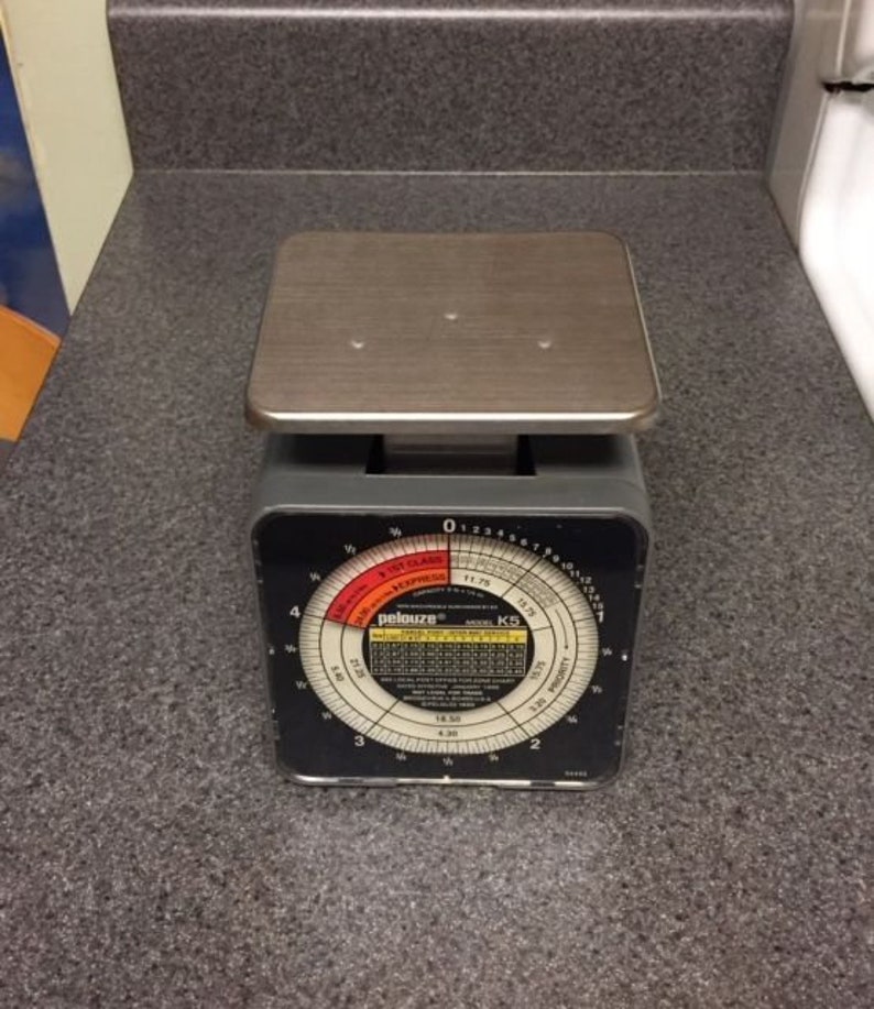 Pelouze Postal Scale Small Postal Scale Pelouze Scale Etsy