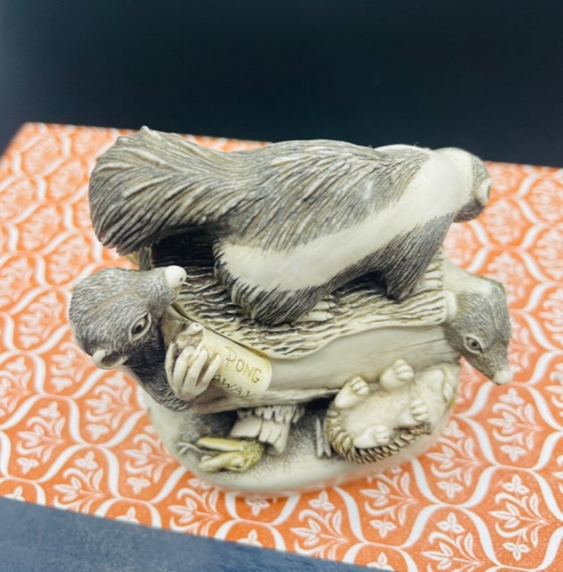 Harmony Kingdom Collectible Foul Play Skunk Collector Box - Etsy