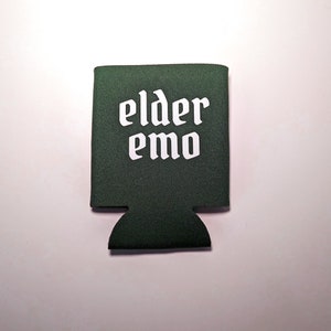 Elder Emo Can Cooler, Emo Beer Cozie, Emo Music Lover, Sceneior Emo, Gift for Emo Kid, Not a Phase Mom, image 3