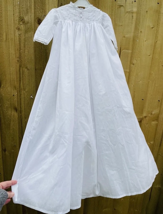 Antique Christening gown (8) / baby dress embroid… - image 1