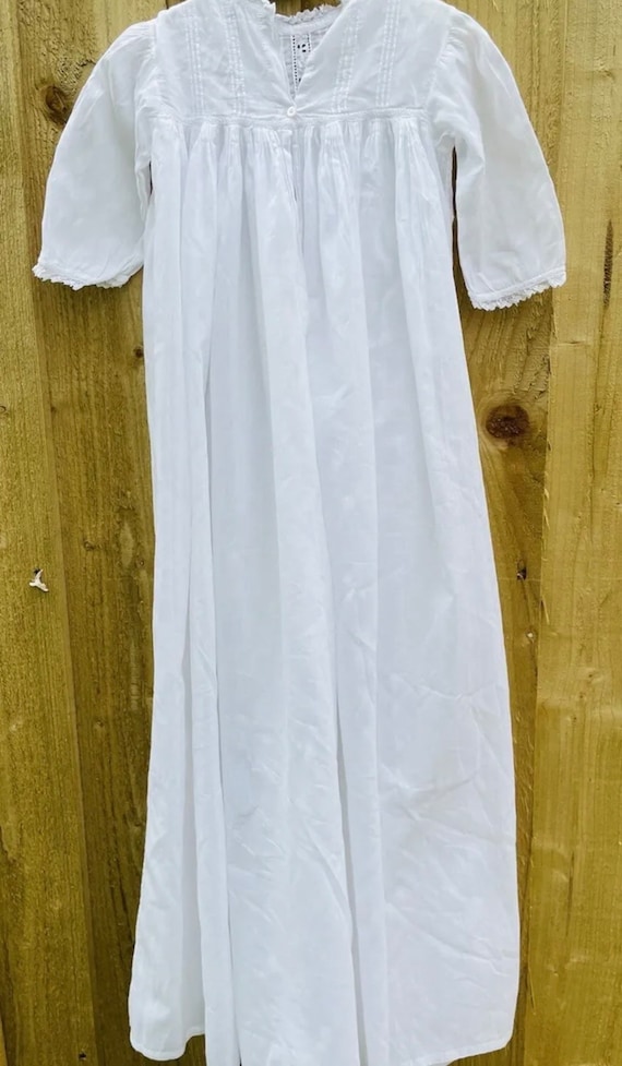 Antique Christening gown (8) / baby dress embroid… - image 3