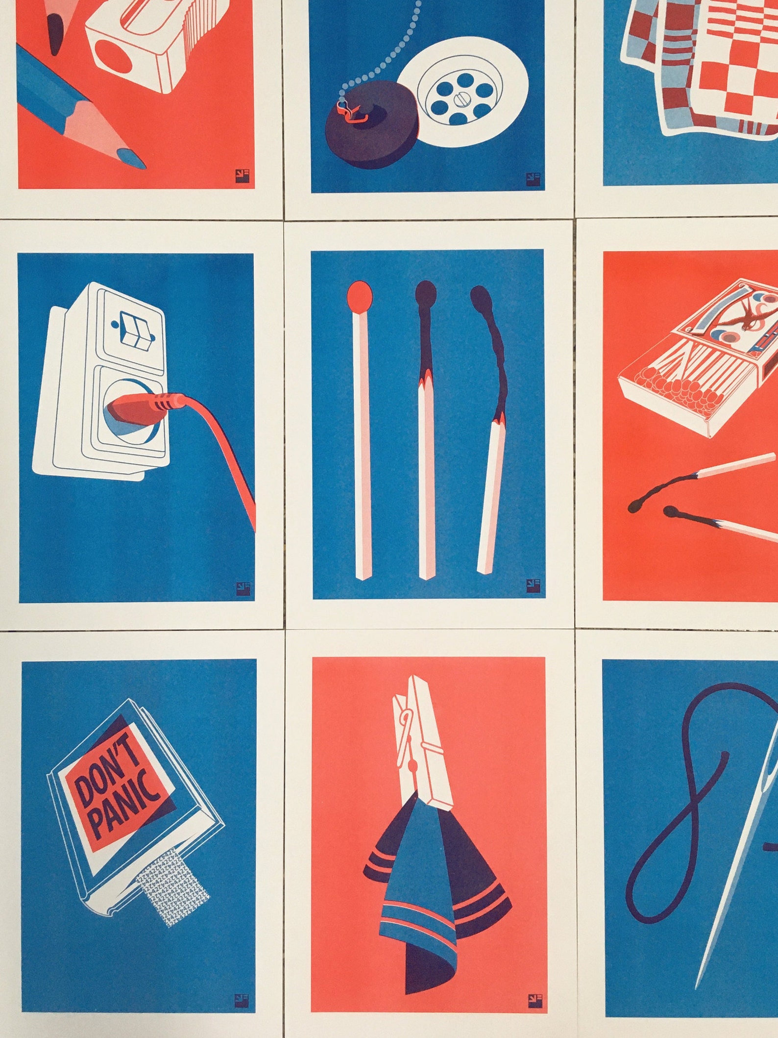 A4 Risograph Print Book, From the Extra Ordinary Series | 2 Color Riso ...