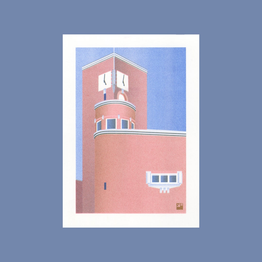 A4 Risograph 'rijnlandhuis' | From the Series: Utrecht - Portraits of a ...