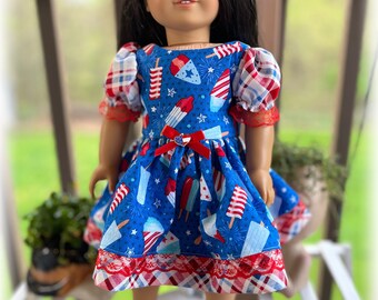 18" Girl Doll Clothes  - American Made - Americana