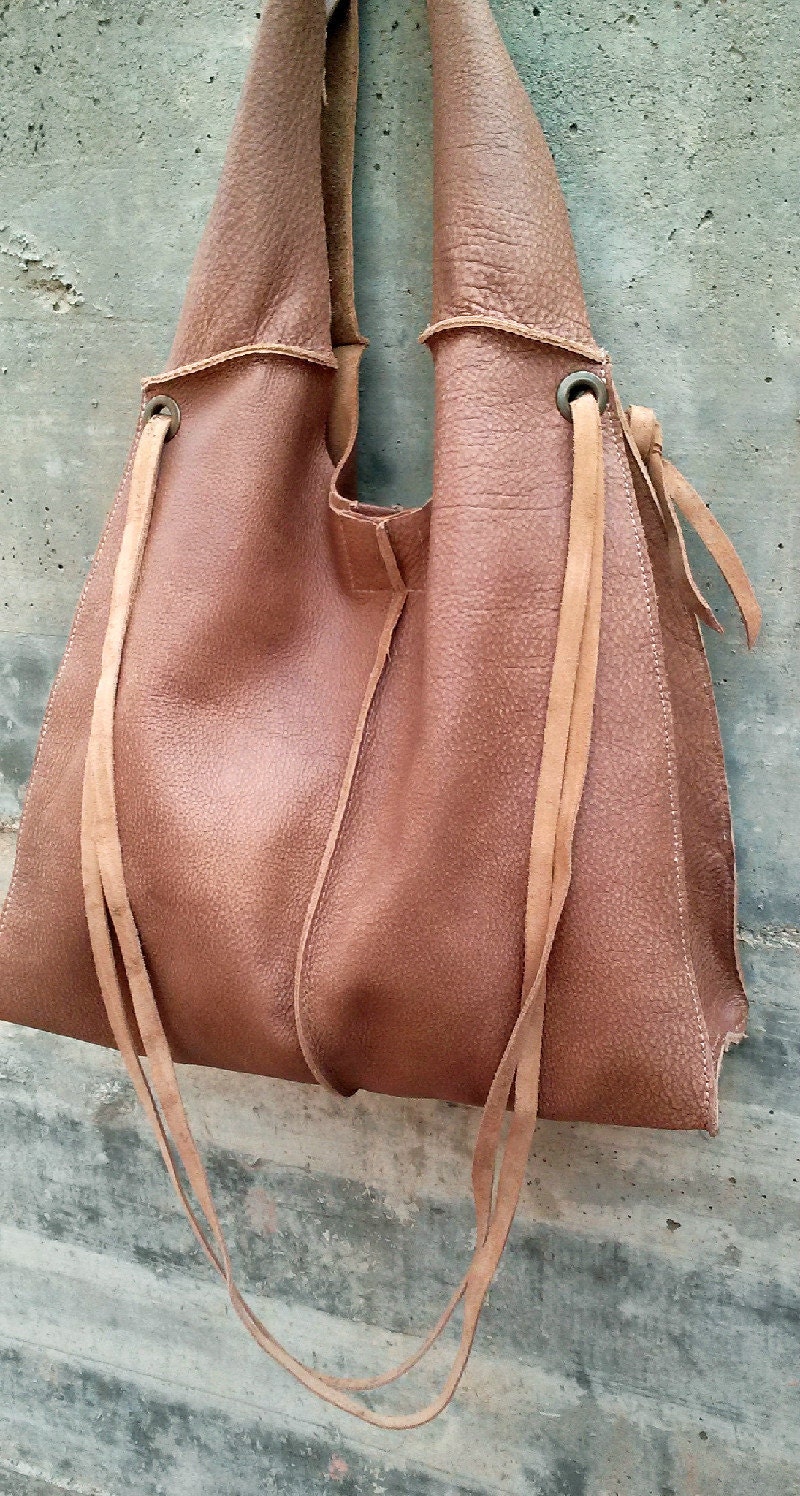 RUSTIC LEATHER BAG- Boho style- Distressed leather Bag- Handmade- Hobo ...
Rustic Leather Purses