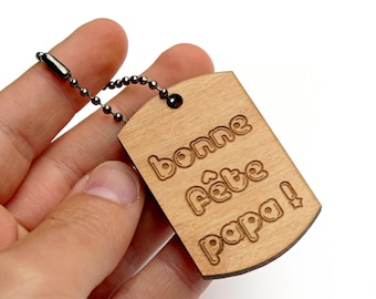 Military wooden plaque engraved with your message