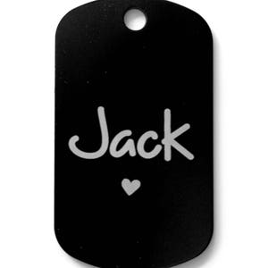 Medalla placa militar en metal de colores, para ser grabado, disponible en 7 colores, regalo ideal para papá, Día del Padre imagen 6