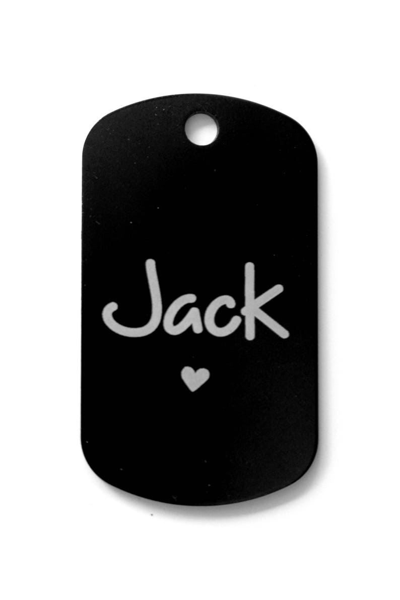 Medalla placa militar en metal de colores, para ser grabado, disponible en 7 colores, regalo ideal para papá, Día del Padre imagen 6