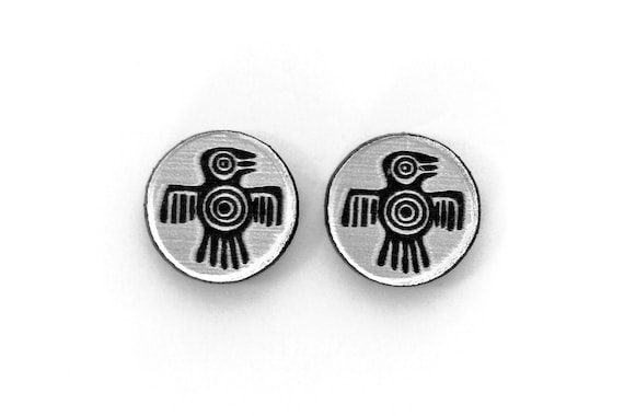 Aztec earrings Mexican God xochipilli Square shape Ancient civilization jewel in wood engraved with laser Available in three shades