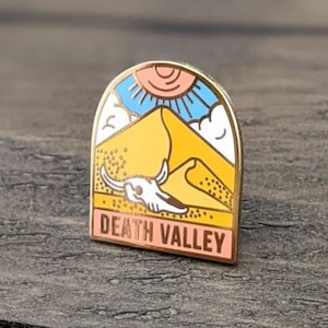 Death Valley National Park Enamel pin , National park accessories, gift for hikers