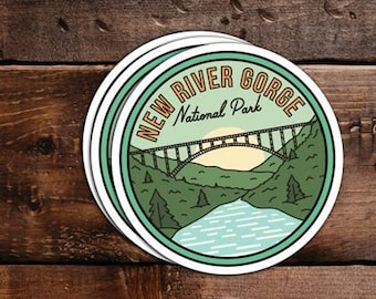 New River Gorge National Park Sticker – Waterproof Vinyl Decal