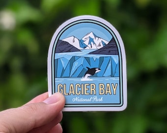 Glacier Bay National Park Sticker Vinyl Car Bumper Decal - Etsy